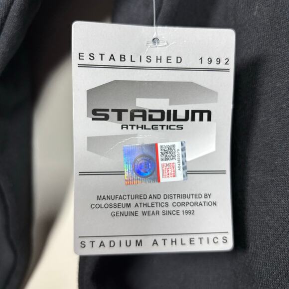 New Alabama Hoodie Adult Size Large Black Crimson Tide Sweatshirt Full Zip - Picture 5 of 7